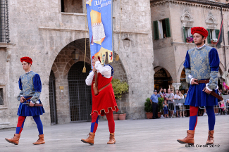 Corteo della Quintana di Luglio 2012.