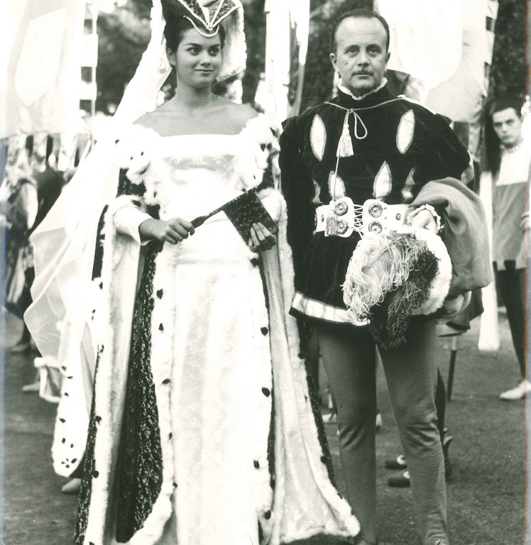Foto n° 1 di 85: Elvira Panaccione dama della Quintana del 1955.