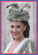 La Dama della Quintana di Agosto 2010.