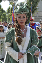 La Dama della Quintana di Agosto 2011.