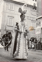 Anna Tabani dama della Quintana del 1965.