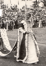 Paola Leali dama della Quintana del 1969.