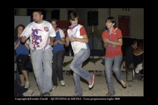 Cena Propiziatoria Quinana di Luglio 2008.