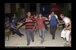 Cena Propiziatoria Quinana di Luglio 2008.