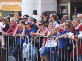 I Tifosi ai Campionati Italiani A1 di Ferrara 2007.