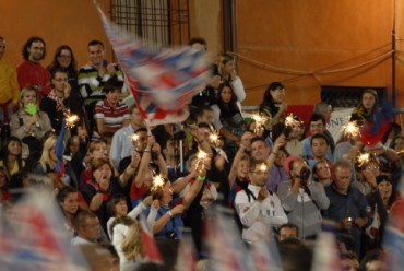 I Tifosi ai Campionati Italiani A1 di Ferrara 2007.