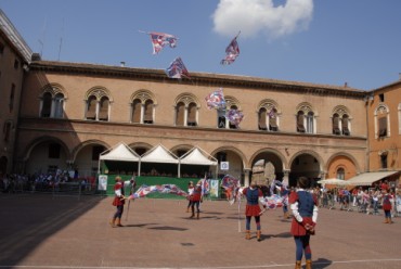 La Piccola Squadra (15^ classificata) durante la Qualificazione dei Campionati Italiani A1 di Ferrara 2007.