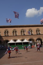 La Piccola Squadra (15^ classificata) durante la Qualificazione dei Campionati Italiani A1 di Ferrara 2007.