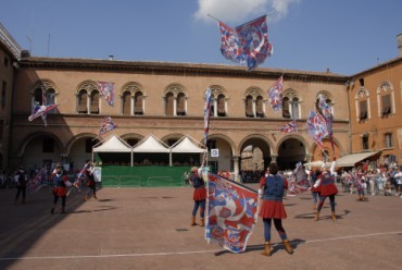 La Piccola Squadra (15^ classificata) durante la Qualificazione dei Campionati Italiani A1 di Ferrara 2007.