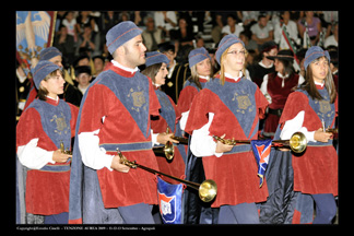 Cerimonia inaugurazione Campionati Italiani A1 di Agropoli (SA) 2009.