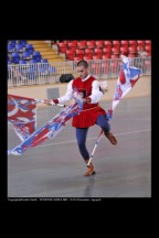 Il Singolista Fabrizio Ercoli (18 classificato) durante la Qualificazione dei Campionati Italiani A1 di Agropoli (SA) 2009.