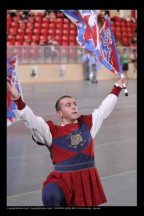 Il Singolista Nicola Gattoni (21 classificato) durante la Qualificazione dei Campionati Italiani A1 di Agropoli (SA) 2009.