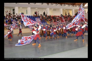 La Grande Squadra (5^ classificata) ed i Musici (6 classificati) durante la Qualificazione dei Campionati Italiani A1 di Agropoli (SA) 2009.