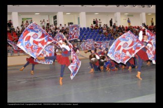 La Grande Squadra (5^ classificata) ed i Musici (6 classificati) durante la Qualificazione dei Campionati Italiani A1 di Agropoli (SA) 2009.