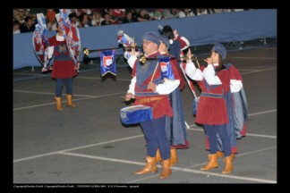 La Grande Squadra (5^ classificata) ed i Musici (6 classificati) durante la Finale dei Campionati Italiani A1 di Agropoli (SA) 2009.