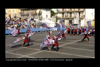 La Piccola Squadra (13^ classificata) durante la Qualificazione dei Campionati Italiani A1 di Agropoli (SA) 2009.