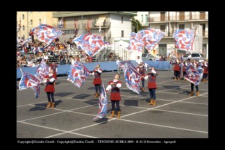 La Piccola Squadra (13^ classificata) durante la Qualificazione dei Campionati Italiani A1 di Agropoli (SA) 2009.