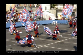 La Piccola Squadra (13^ classificata) durante la Qualificazione dei Campionati Italiani A1 di Agropoli (SA) 2009.