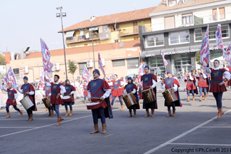 La Grande Squadra (4^ classificata) ed i Musici (3 classificati) durante la Qualificazione dei Campionati Italiani A1 di Br (CN) 2011.