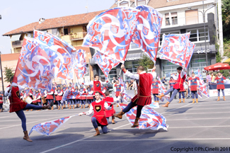 La Piccola Squadra (7^ classificata) durante la Qualificazione dei Campionati Italiani A1 di Br (CN) 2011.