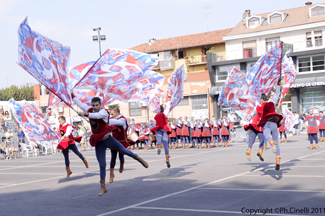 La Piccola Squadra (7^ classificata) durante la Qualificazione dei Campionati Italiani A1 di Br (CN) 2011.