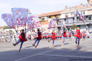 La Piccola Squadra (7^ classificata) durante la Qualificazione dei Campionati Italiani A1 di Br (CN) 2011.