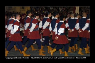 Gare interne Sbandieratori e Musici del 2008.