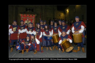 I Musici 3 classificati alle gare interne Sbandieratori e Musici del 2008.