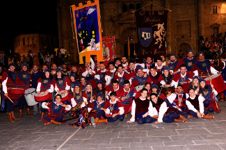 Premiazione della Combinata con assegnazione del Palio.