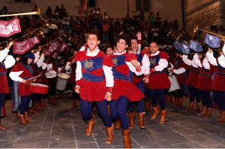 Proclamazione vincitore della Grande Squadra.