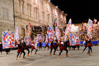 La Grande Squadra 1^ classificata ed i Musici 2^ classificati.