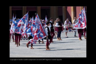 La Grande Squadra (3^ classificata) ed i Musici (3 classificati) ai Campionati Giovanili di Lugo 2007.