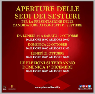 Locandina Votazioni 2019