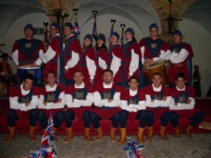 Sbandieratori e Musici di Porta Romana.