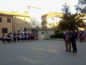 Presentazione dell'esibizione del Sestiere di Porta Romana dedicata ai Re Magi.