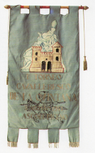 Palio dell'autore Giuseppe Rosati assegnato per i migliori costumi (unico) nella prima edizione del 1955.